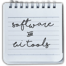 Software and UI tools note